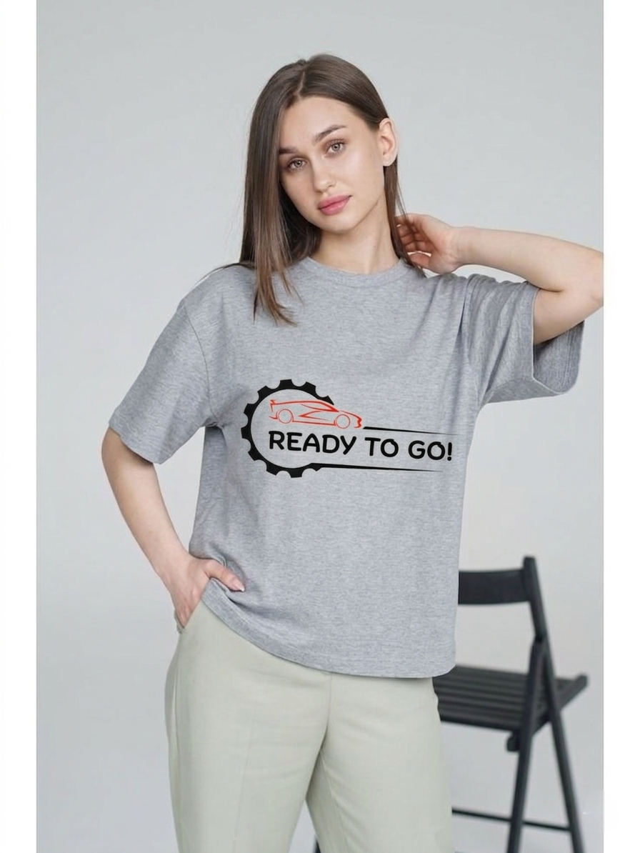 Ready To Go! Oversized T-Shirt