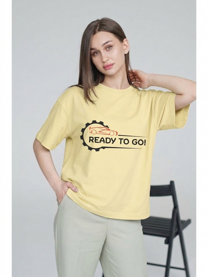 Ready To Go! Oversized T-Shirt