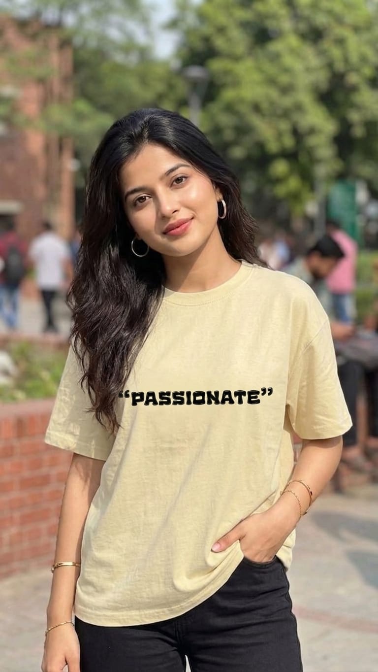 Passionate Oversized Tshirt