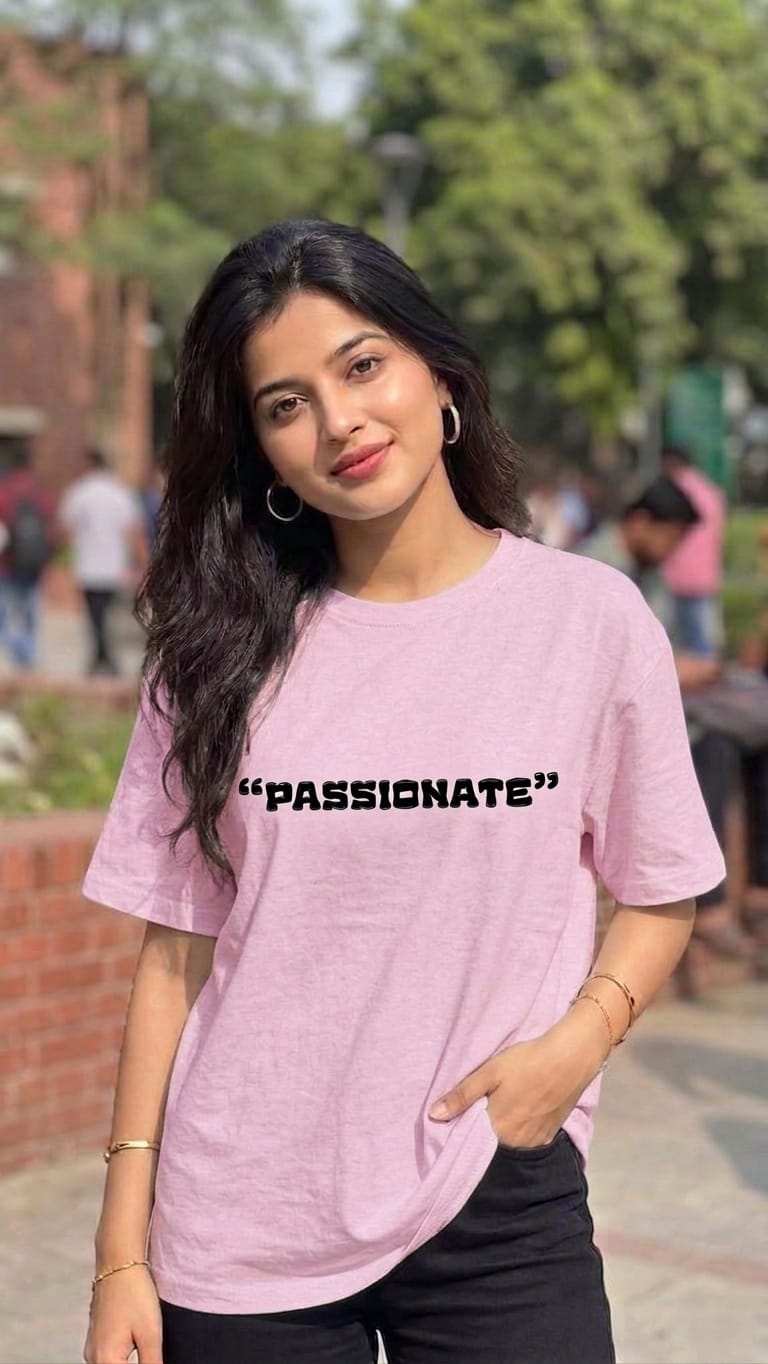 Passionate Oversized Tshirt