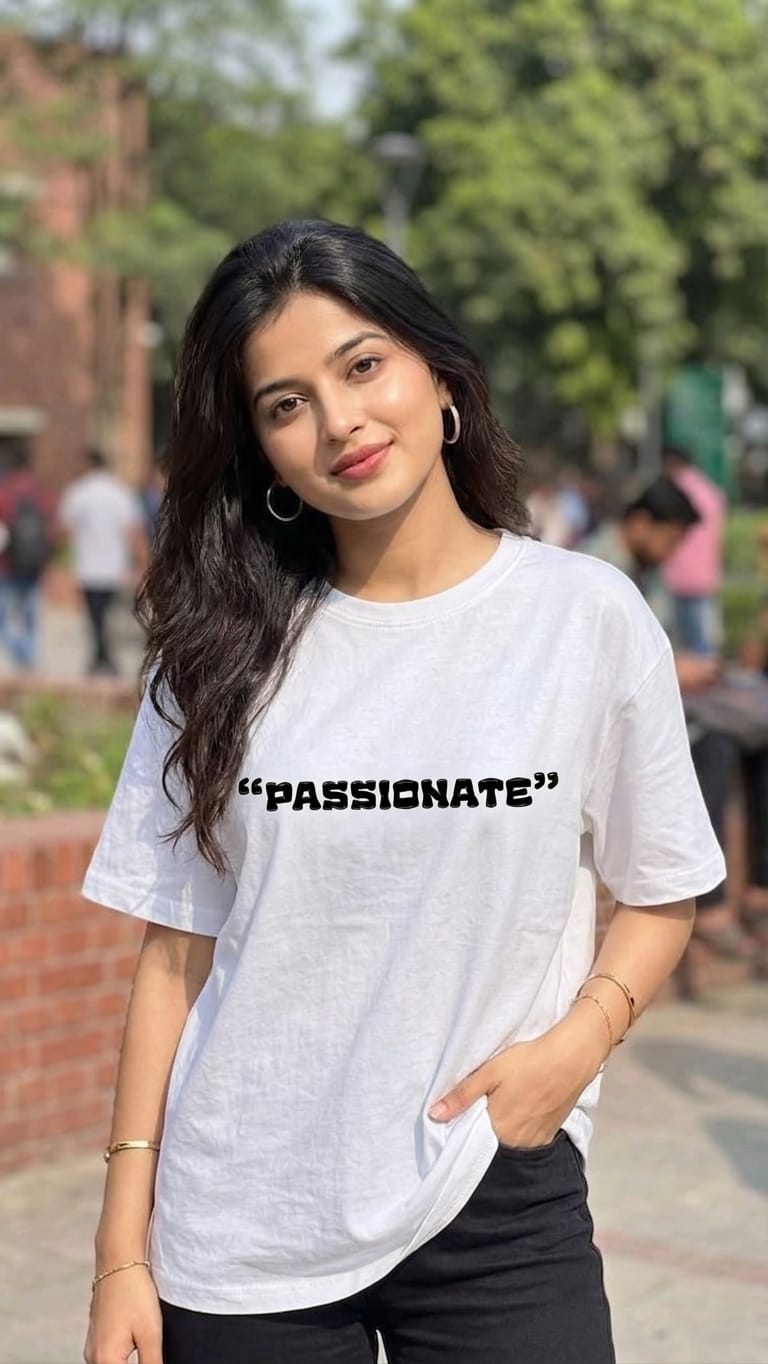 Passionate Oversized Tshirt