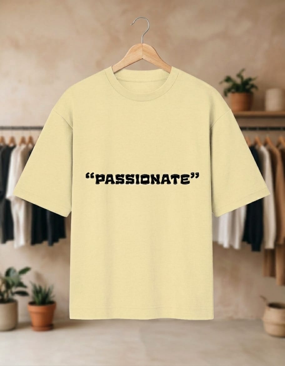 Passionate Oversized Tshirt