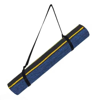 Ocean Indigo Premium Handwoven Eco-Friendly Yoga Mat